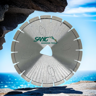 Scala della lama a sega circolare da sega a circole da 150 mm da 6 pollici per cemento verde
