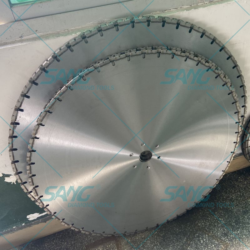taglio rapido da 800 mm a forma di sega a forma di sega per taglio del calcestruzzo