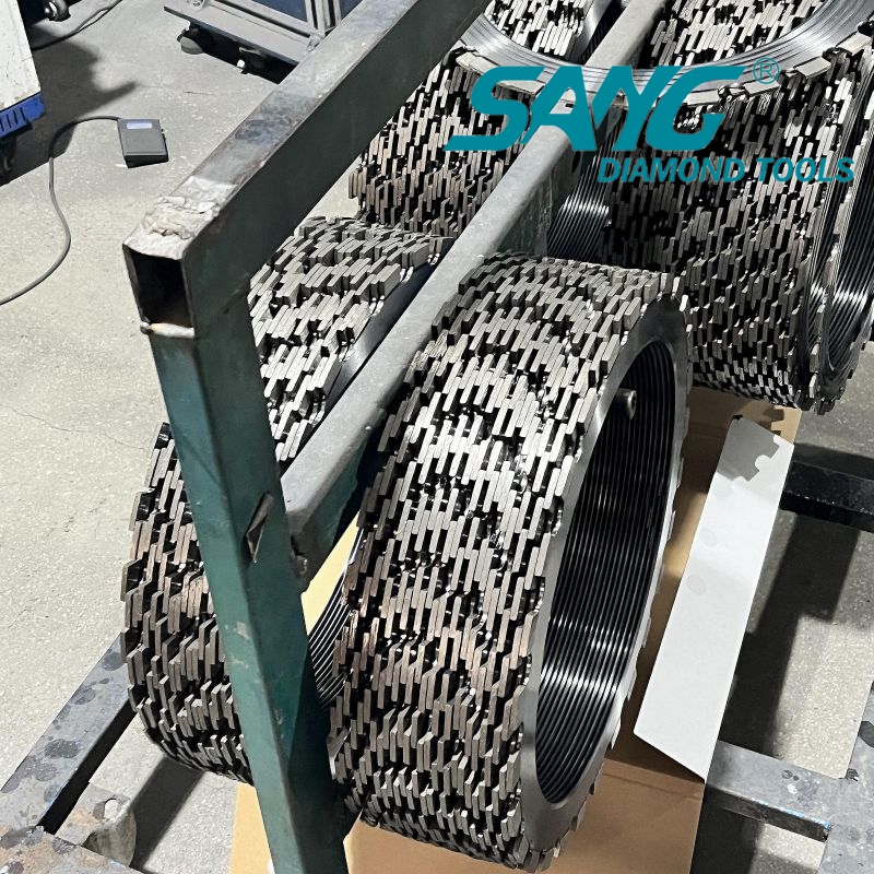 Blade di taglio della sega in cemento diamante tenuta a mano