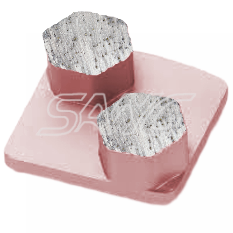 RIDI BLOCCO Diamante Diamante Strumenti di lucidatura in calcestruzzo Scarpe per macinazione diamantato per HusqVann
