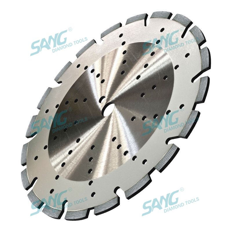 Arrey Pattern Arix Laser saldato da 14 pollici da 14 pollici 350 mm con sega a diamante premium per cemento, mattoni, blocco e muratura asciutto o bagnato