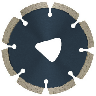 foro triangolare 6 '150 mm di ingresso precoce Diamond in cemento cureste lame
