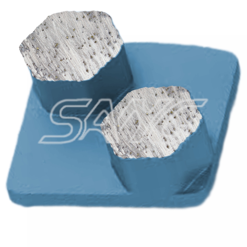 RIDI BLOCCO Diamante Diamante Strumenti di lucidatura in calcestruzzo Scarpe per macinazione diamantato per HusqVann