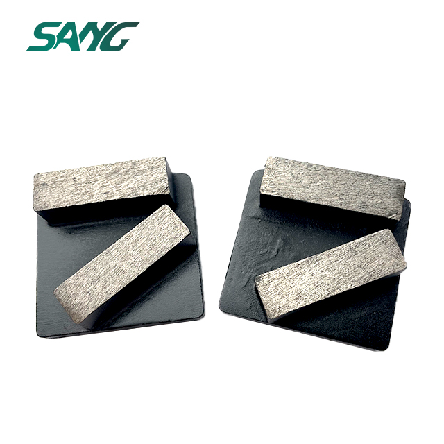 husqvarna redi lock a segmenti diamantati a doppia barra per la preparazione della superficie del pavimento in cemento