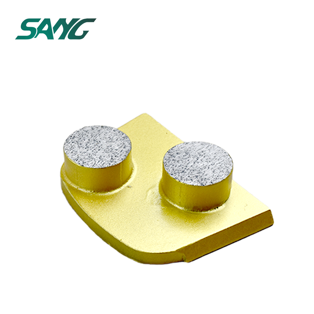 disco abrasivo diamantato a cambio rapido segmento di rettifica a legante metallico per macchina per calcestruzzo lavina edco