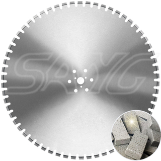 Grande lama di lama di diamante Saw lame da sega a taglio bagnato per tagliare la parete in cemento e i materiali da costruzione
