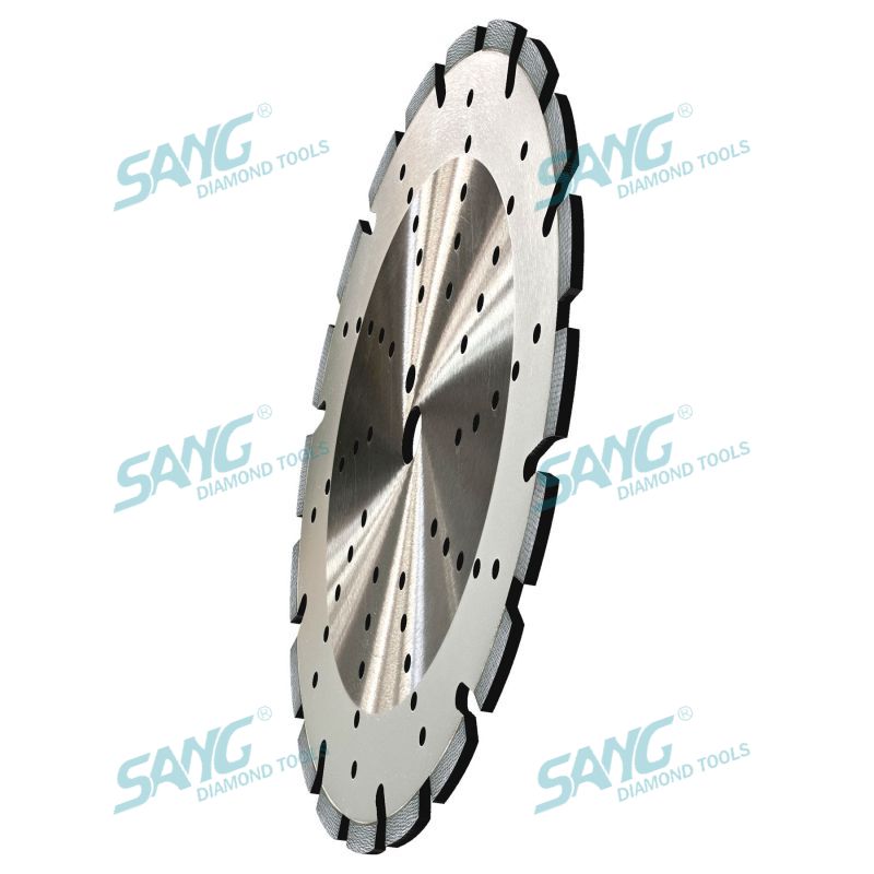 Arrey Pattern Arix Laser saldato da 14 pollici da 14 pollici 350 mm con sega a diamante premium per cemento, mattoni, blocco e muratura asciutto o bagnato