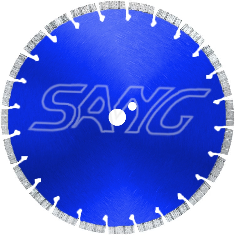 Turbo Segment Saldatura laser Diamond Diamond Disbed lama per tagliare il calcestruzzo