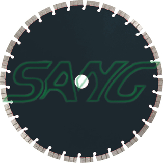 Disco di taglio della sega arix da 350 mm da 14 mm per taglio delle pavimentazioni delle pareti della strada in asfalto in mattoni