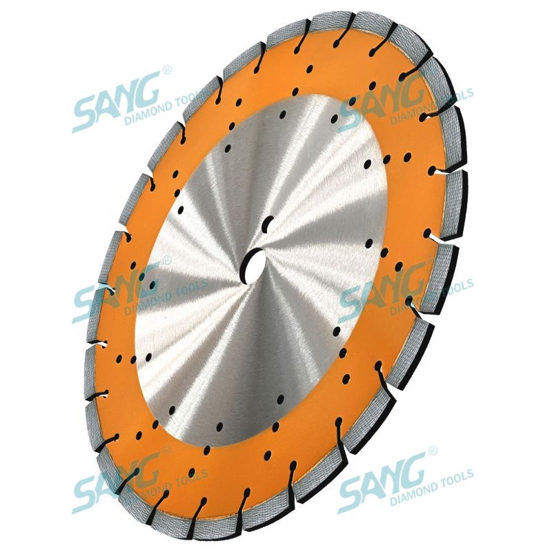 Qualità premium 350 mm da 14 pollici di saldatura laser arix tagliente per taglio del calcestruzzo