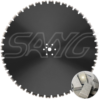 Blade di sega elettrica in cemento rinforzate da 800 mm