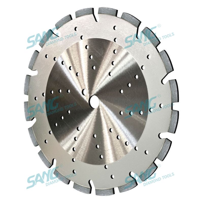 Arrey Pattern Arix Laser saldato da 14 pollici da 14 pollici 350 mm con sega a diamante premium per cemento, mattoni, blocco e muratura asciutto o bagnato