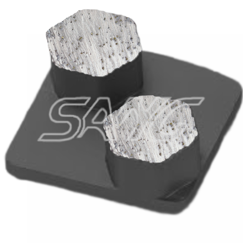 RIDI BLOCCO Diamante Diamante Strumenti di lucidatura in calcestruzzo Scarpe per macinazione diamantato per HusqVann