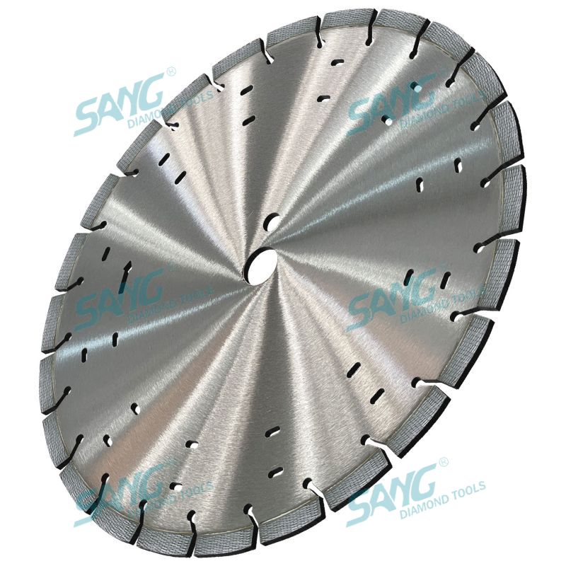 Blade per sega a diamante a diamante a diamante saldata da 350 mm per taglio in cemento per taglio in cemento