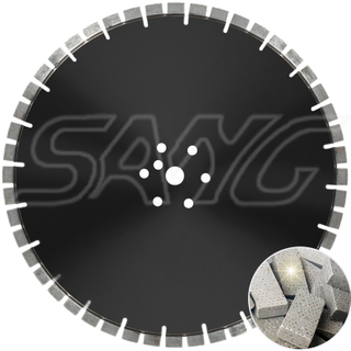 Strumenti di taglio a diamante da 800 mm Pattern Diamond Blade per sega a parete per taglio dell'asfalto prefabbricato