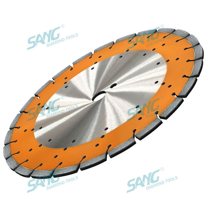 Qualità premium 350 mm da 14 pollici di saldatura laser arix tagliente per taglio del calcestruzzo