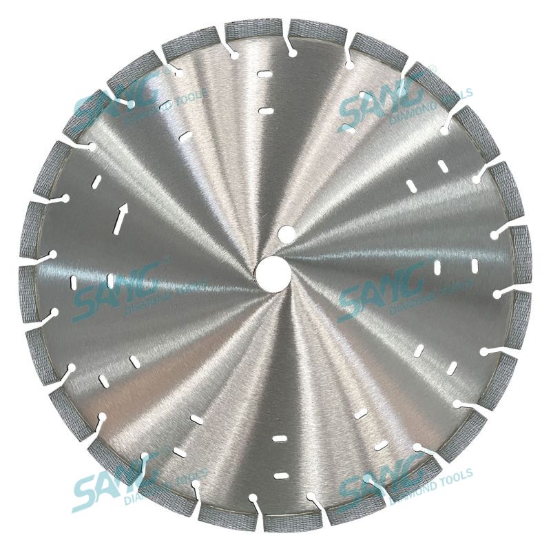 Blade per sega a diamante a diamante a diamante saldata da 350 mm per taglio in cemento per taglio in cemento